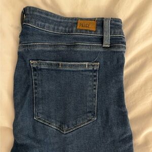 Paige Jeans - Medium Wash Cropped Jean